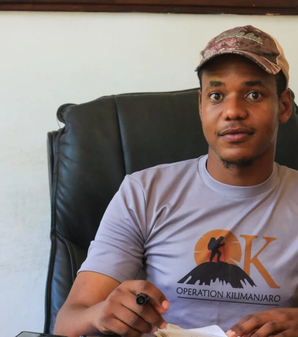 Johnson Malisa, founder of Operation Kilimanjaro
