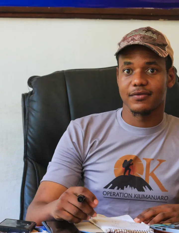 Johnson Malisa, founder of Operation Kilimanjaro